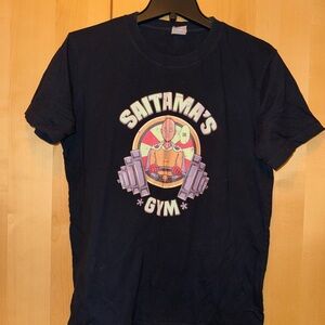 Saitama's Gym Black T-Shirt